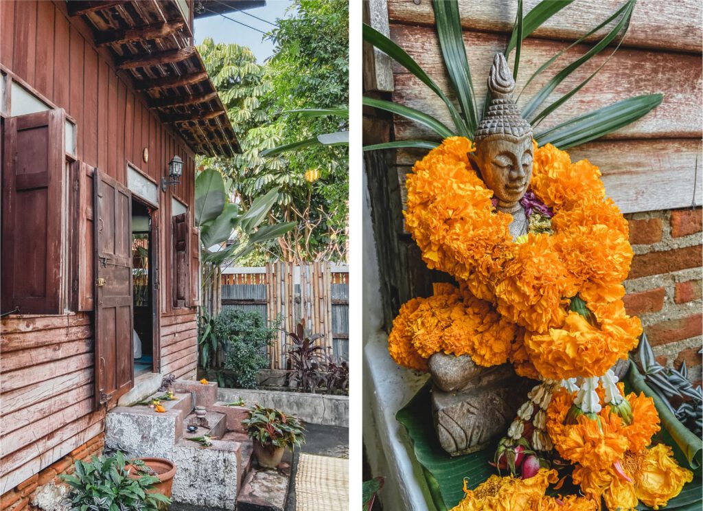 Wild Rose Yoga is tucked away on a quiet back alley in Chiang Mai's Old Town.
