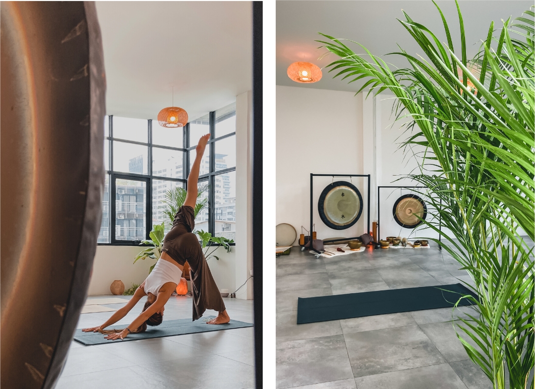 Find peace within at The Green Room Yoga Bangkok