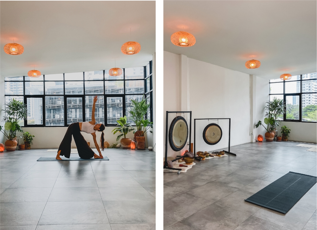 Find peace within at The Green Room Yoga Bangkok